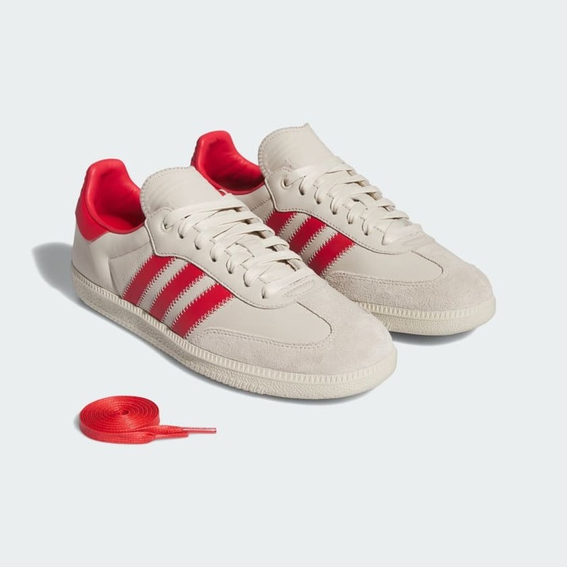 Pharrell Williams x adidas Samba Humanrace Glory Red ID9066